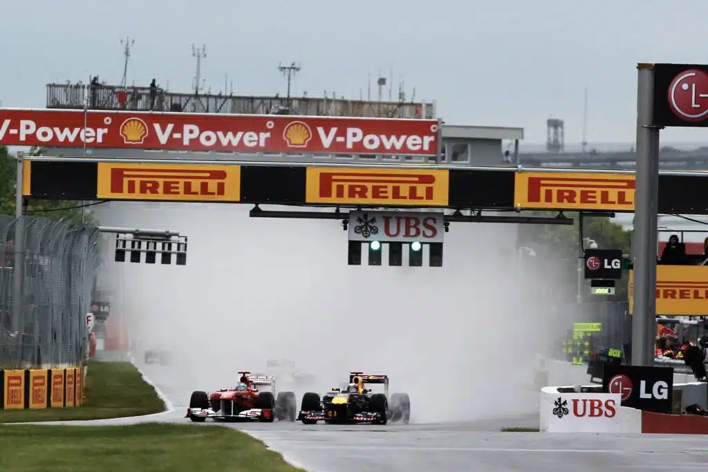 2011 Canadian grand prix start