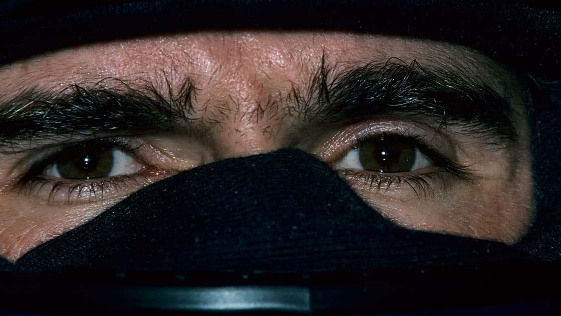 1 Williams F1 driver Damon Hill winning the 1996 Japanese GP at Suzuka