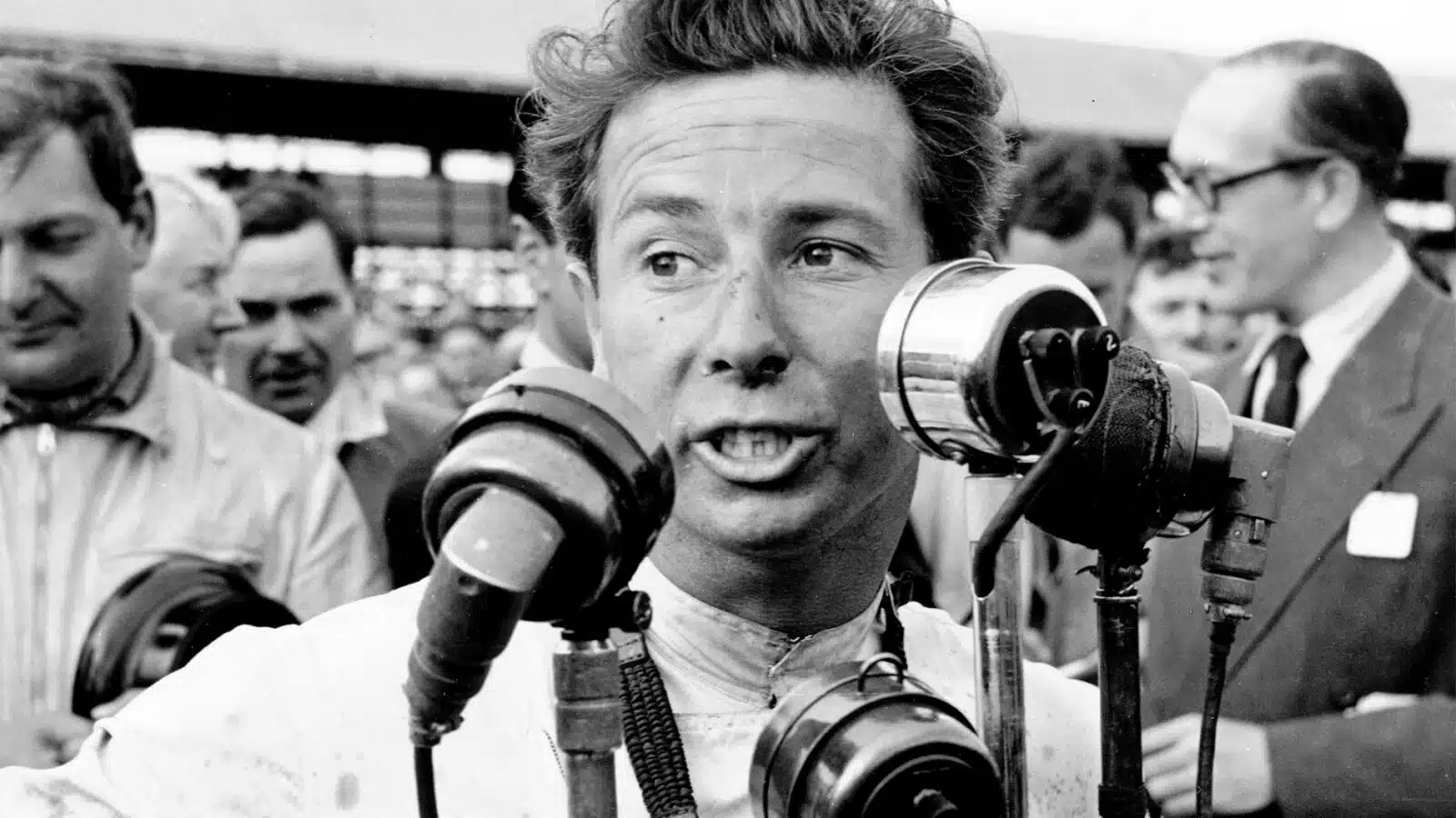 1952 Formula One World ChampionshipLance Macklin (HW Motors Ltd) 2 o HWM-Alta 4, portrait. (Photo by LAT Images)