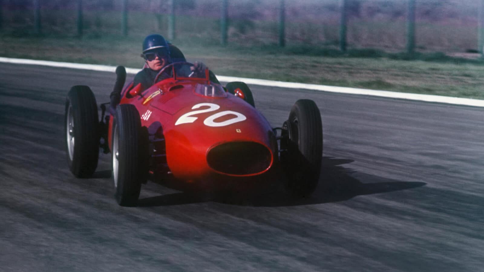 Mike Hawthorn (Ferrari) during the 1958 Argentina Grand Prix