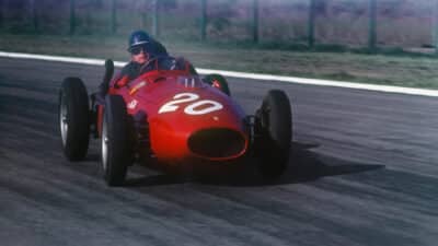 Mike Hawthorn (Ferrari) during the 1958 Argentina Grand Prix