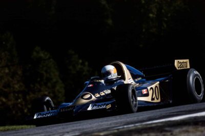 Jody Scheckter (Wold) at the 1977 Canadian Grand Prix, Mosport Park.