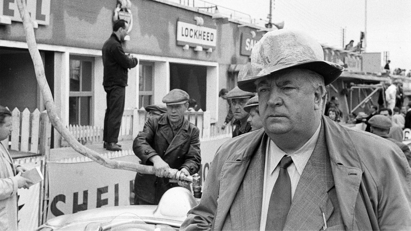 2 Alfred Neubauer Mercedes F1 team boss 1950s