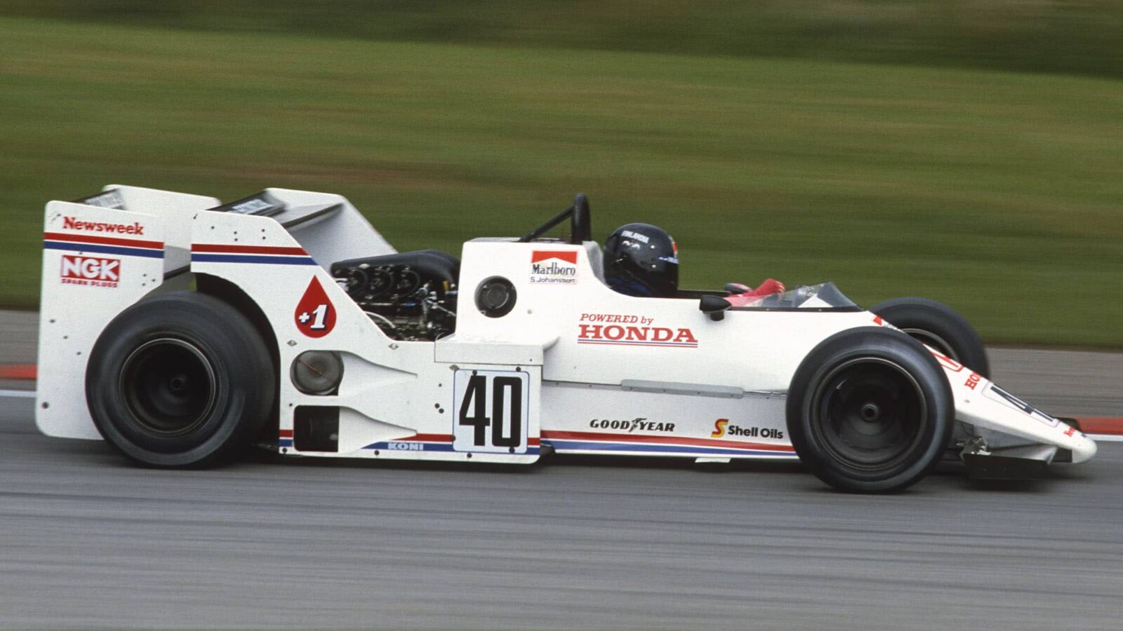 4 Stefan Johansson Spirit F1 team 1983 Austrian GP Osterreichring