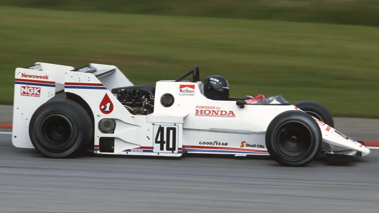 4 Stefan Johansson Spirit F1 team 1983 Austrian GP Osterreichring