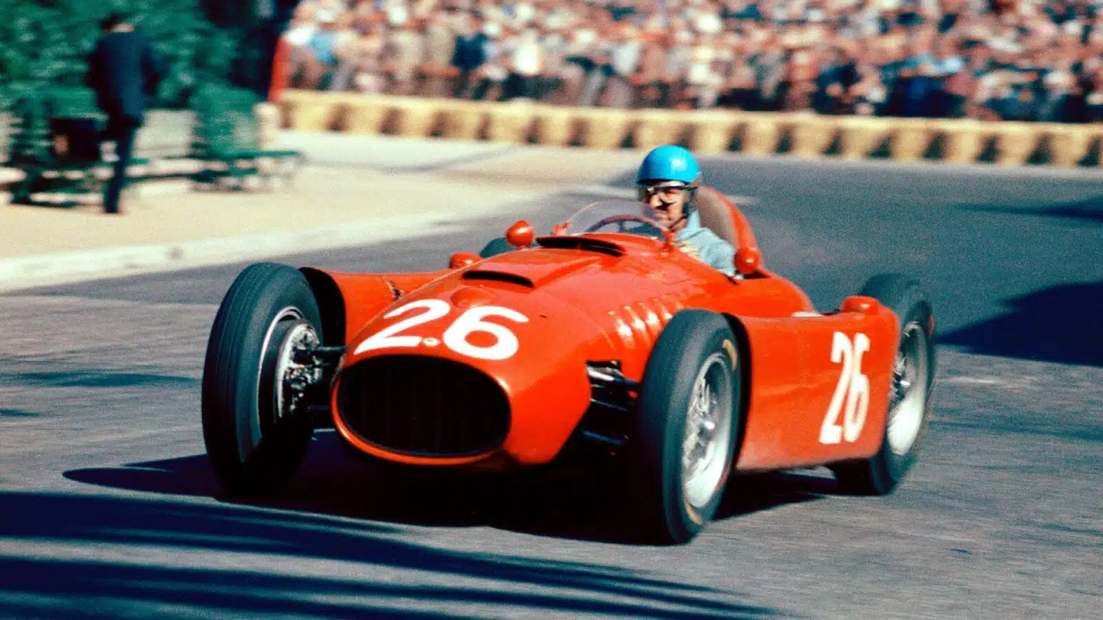 Alberto Ascari 1955 Monaco GP Lancia D50