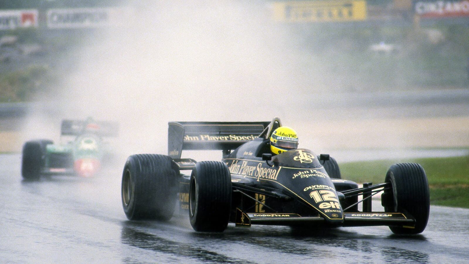 Ayrton Senna Lotus 1985 Portuguese GP
