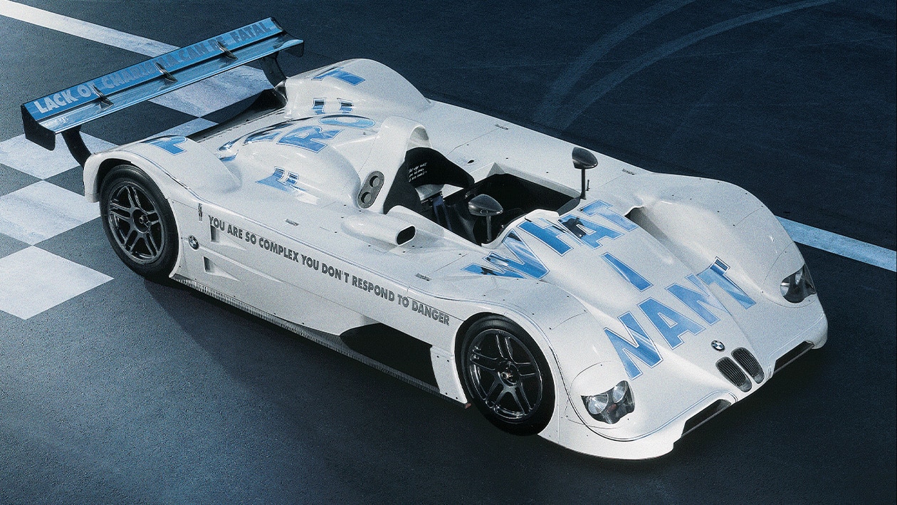 BMW V12 LMR Le Mans car