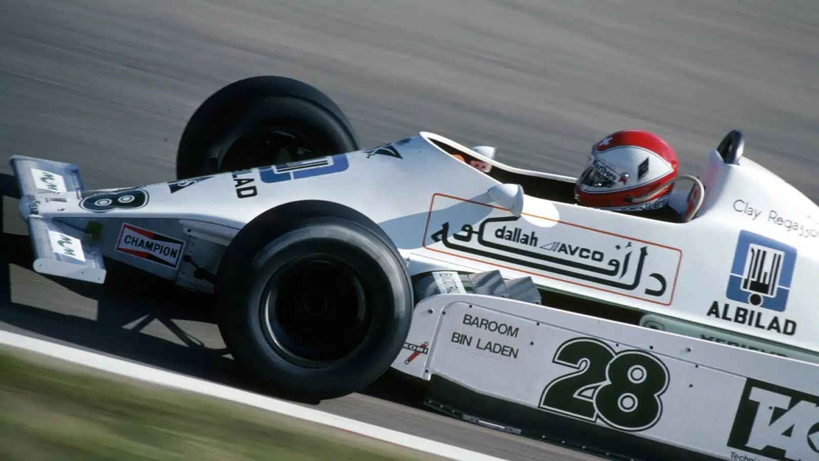Clay Regazzoni in the 1979 Dutch Grand Prix at Zandvoort