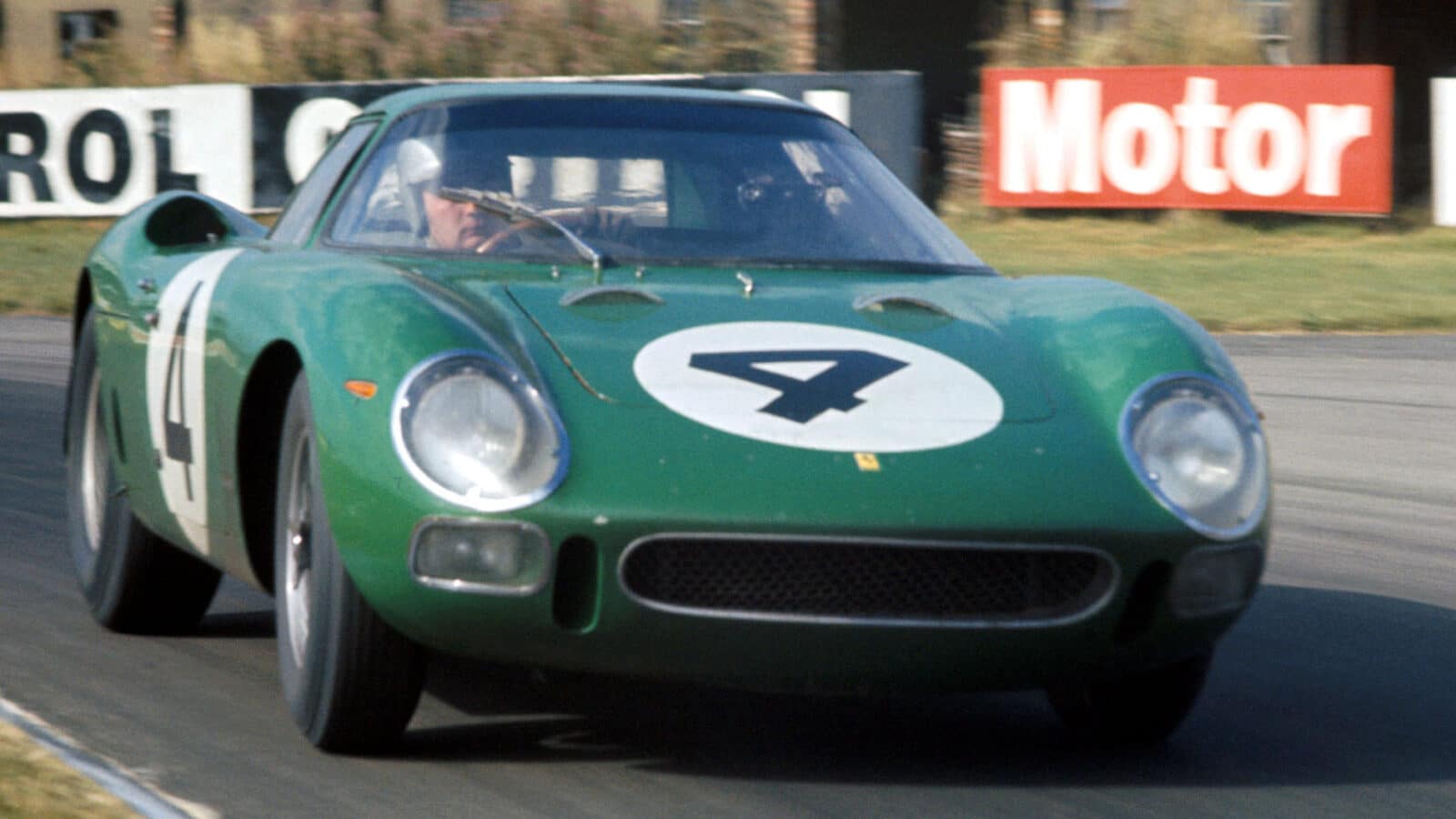 David Piper (GBR) Ferrari 250LM. Tourist Trophy, Rd13, Goodwood, England. 29th August 1964. (Photo by Sutton Images)