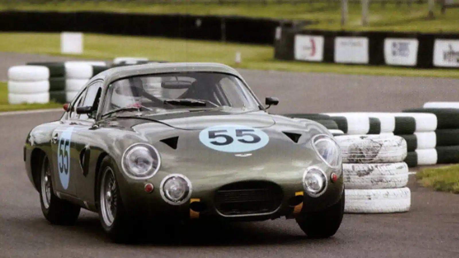 Driving the Aston Martin DP214