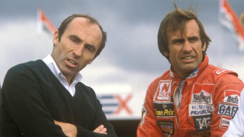Frank WIlliams Carlos Reutemann