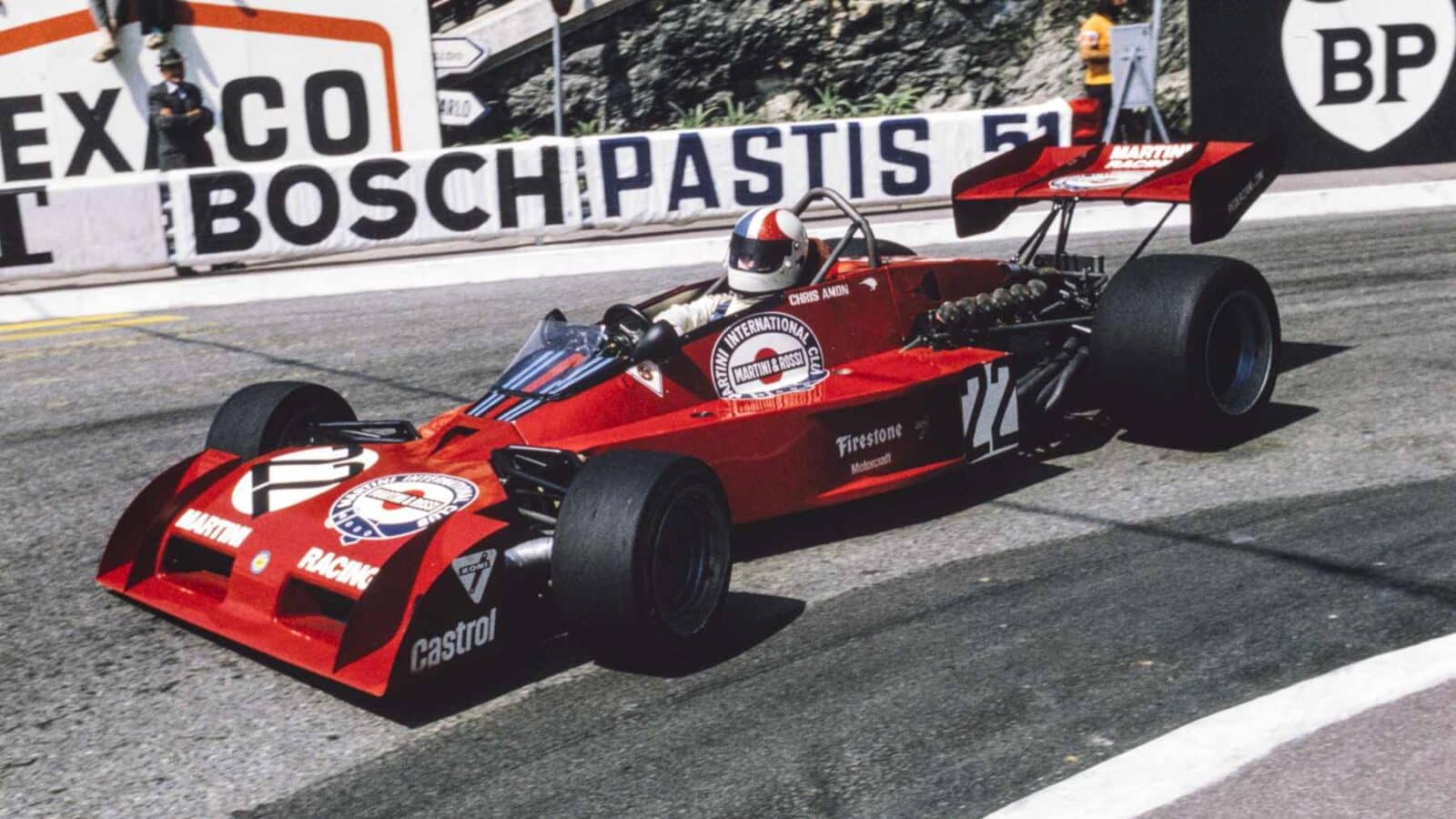 Chris Amon, Tecno PA123B during the Monaco GP at Monte Carlo on June 03, 1973