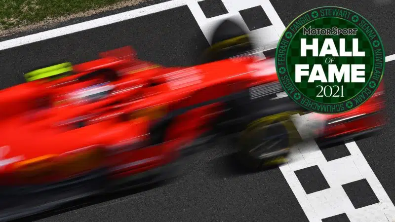 Hall of Fame F1 header