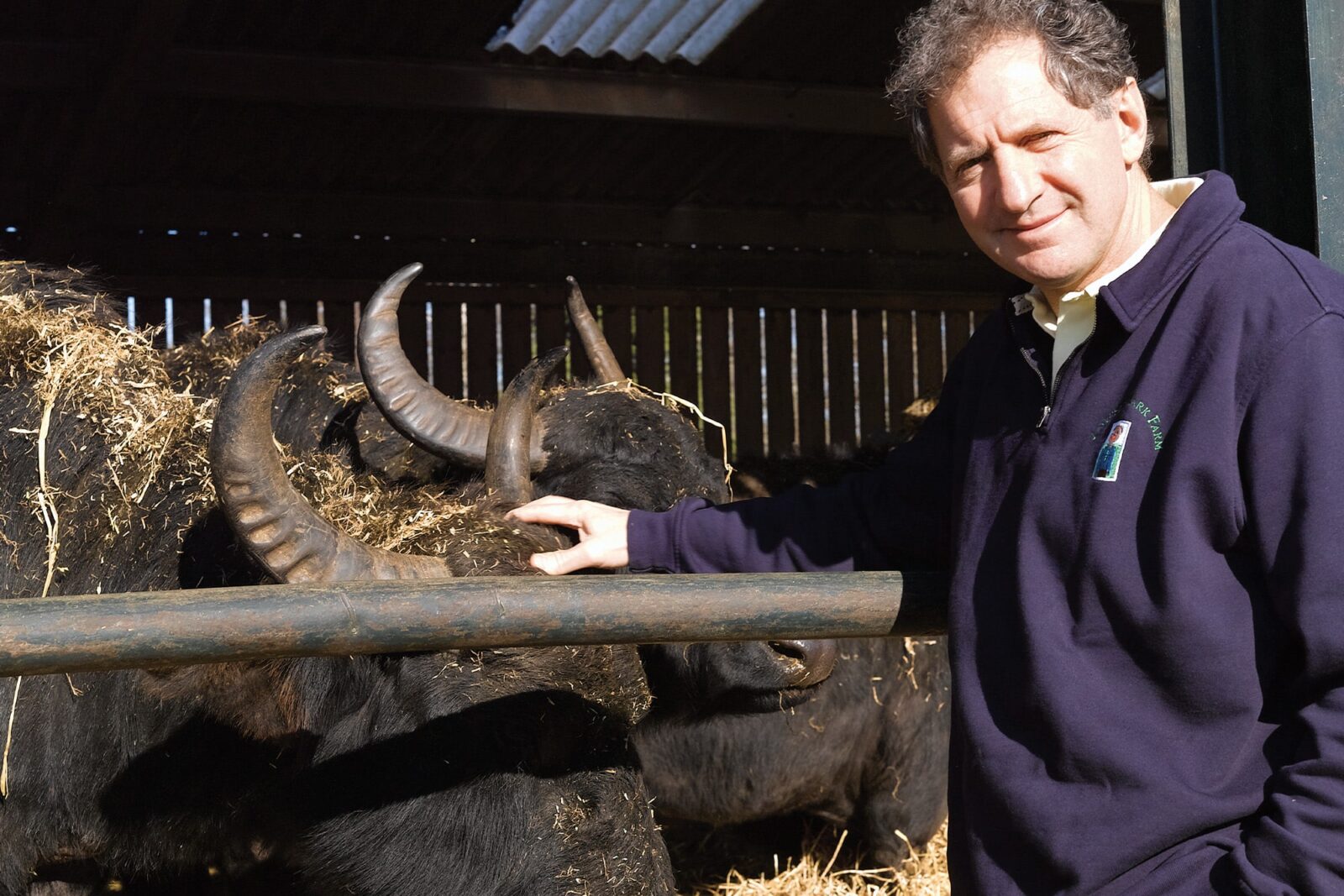 Jody Scheckter at Laverstoke Park Farm