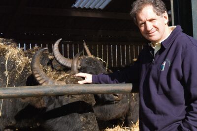 Jody Scheckter at Laverstoke Park Farm