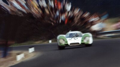 Kurt Ahrens in the Porsche 917 at the Osterreichring in 1969