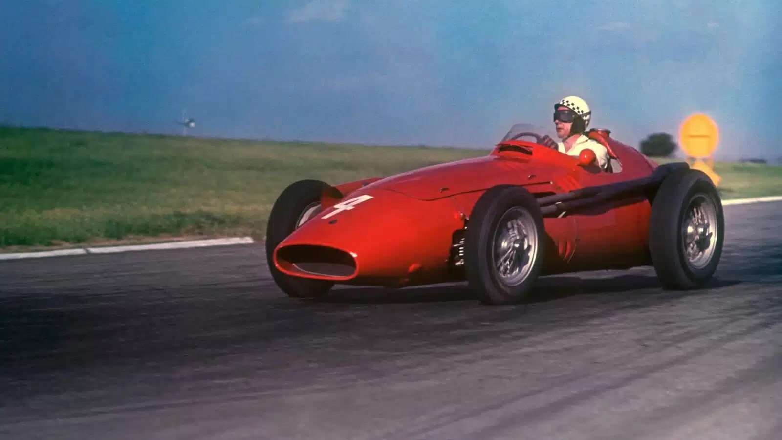 Maserati of Jean Behra in the 1958 Argentinian Grand Prix