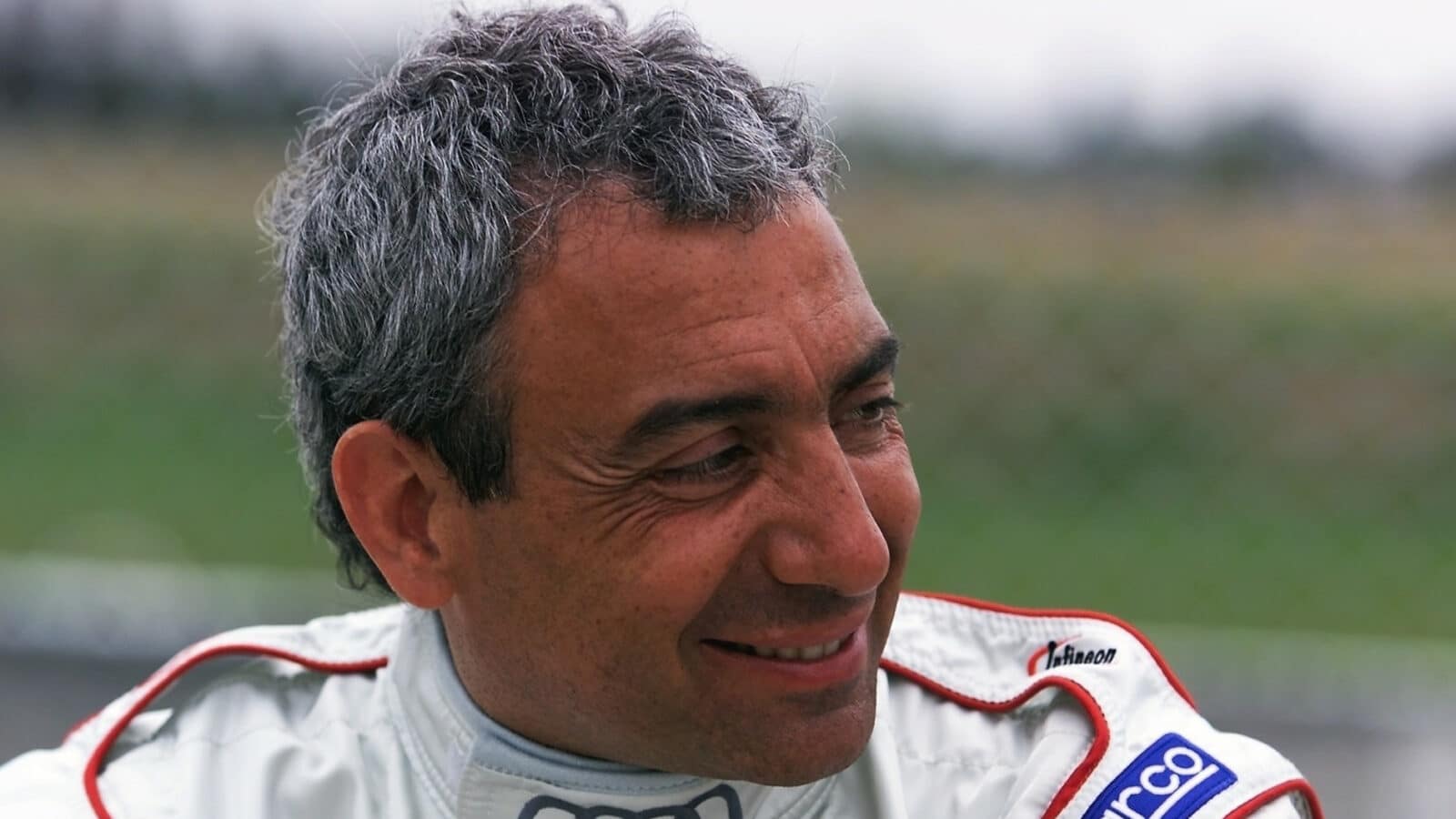 Michele Alboreto portrait