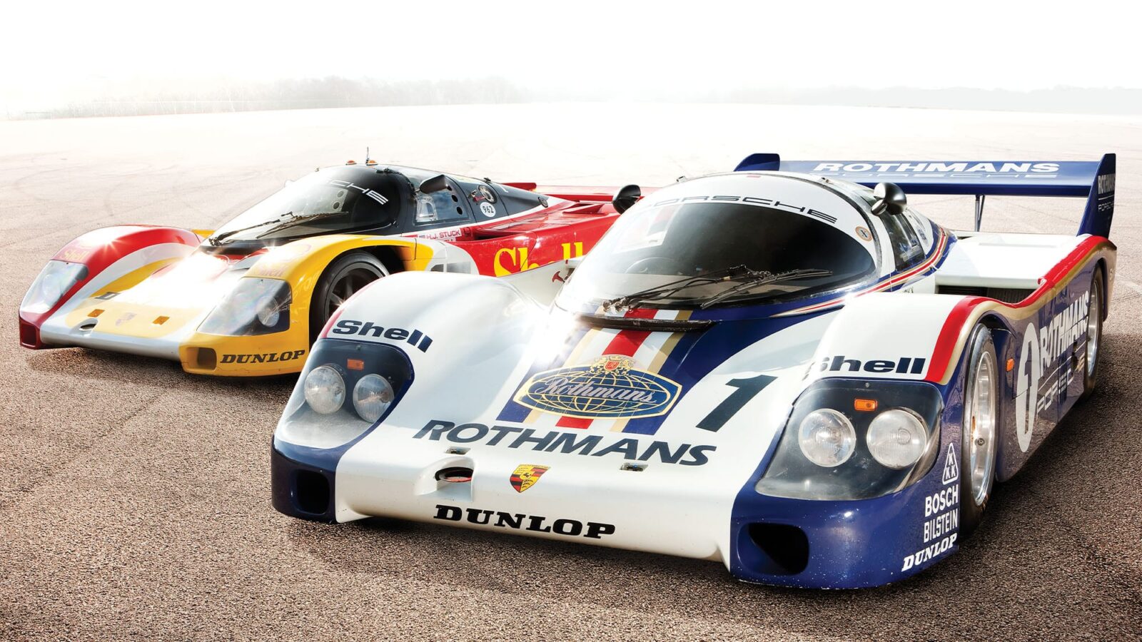 Porsche 956 and Porsche 962 from Pearman Collection