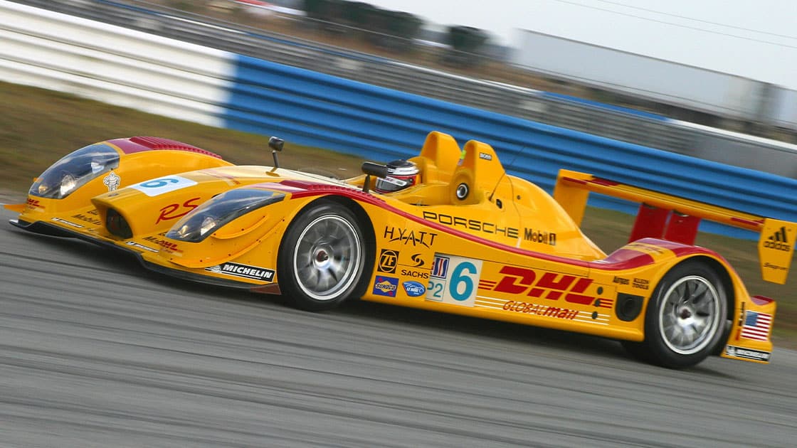 AUTO - GT 2006 - IMSA TESTS - SEBRING 25/01/2006 - PHOTO : DPPI / LAT LUCAS LUHR (GER) / PORSCHE RS SPYDER - ACTION