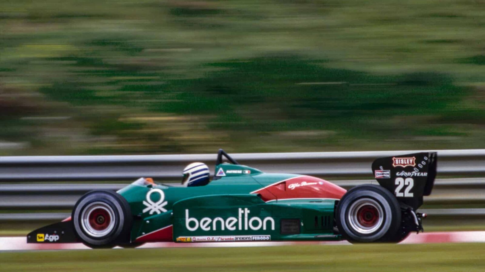 Riccardo Patrese Alfa Romeo 1985 German gp