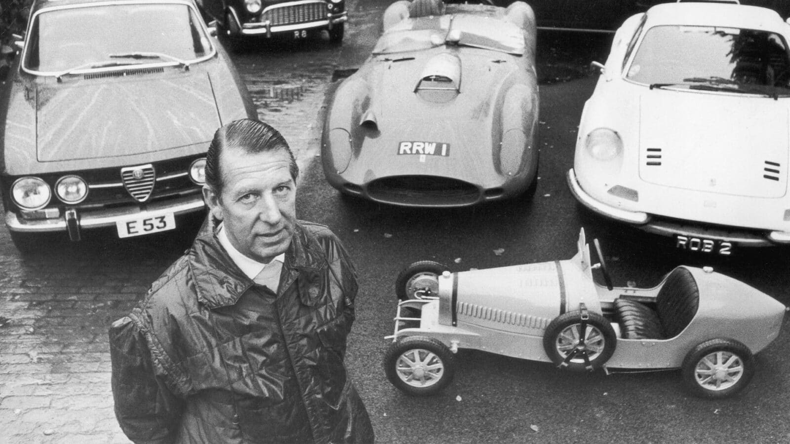 Rob Walker F1 team boss 1971