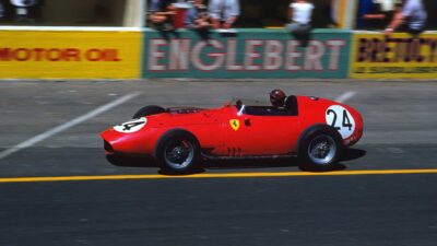 Tony Brooks in Ferrari 246 Dino