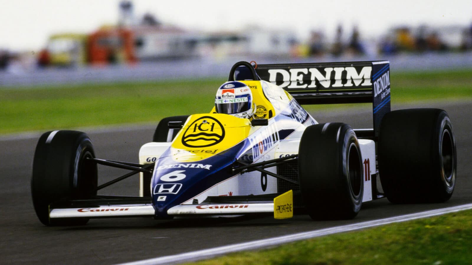 x Keke Rosberg Williams 1985 British GP