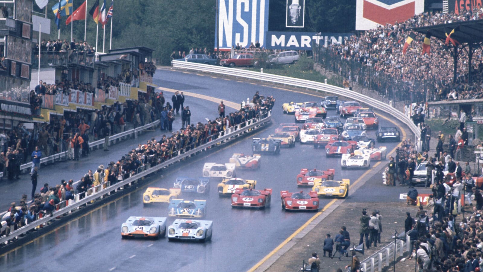Start of 1970 Spa 1000Km