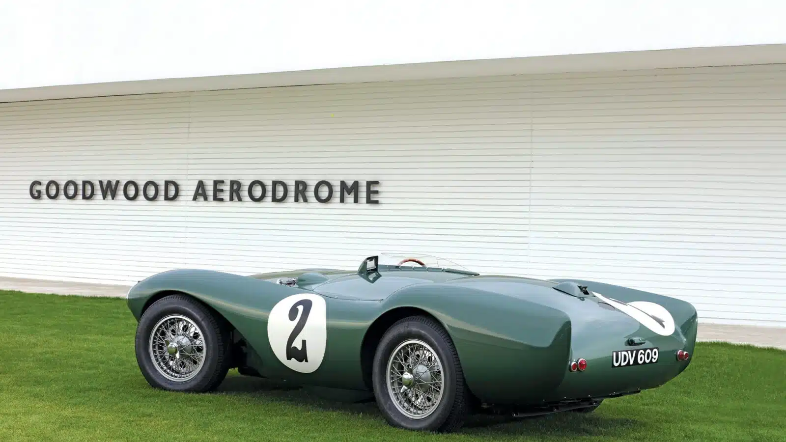 Aston Martin DB3S at Goodwood Aerodrome