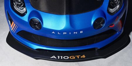 Alpine A110 GT4 unveiled