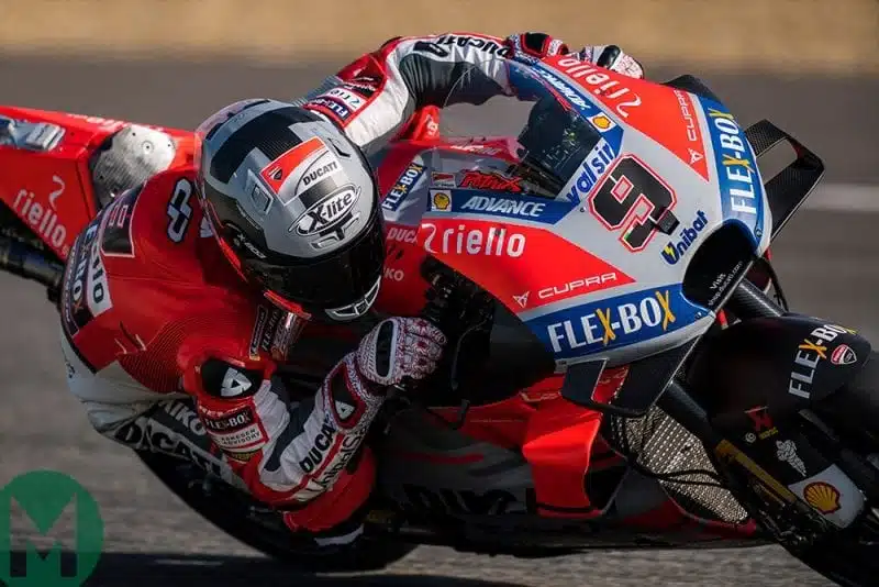 Petrucci of Ducati