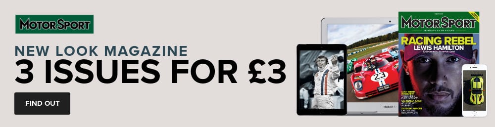 March 2019 motor sport magazine trial subscription promotion
