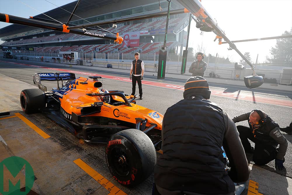 Carlos Sainz fastest in day2 of second f1 preseason test