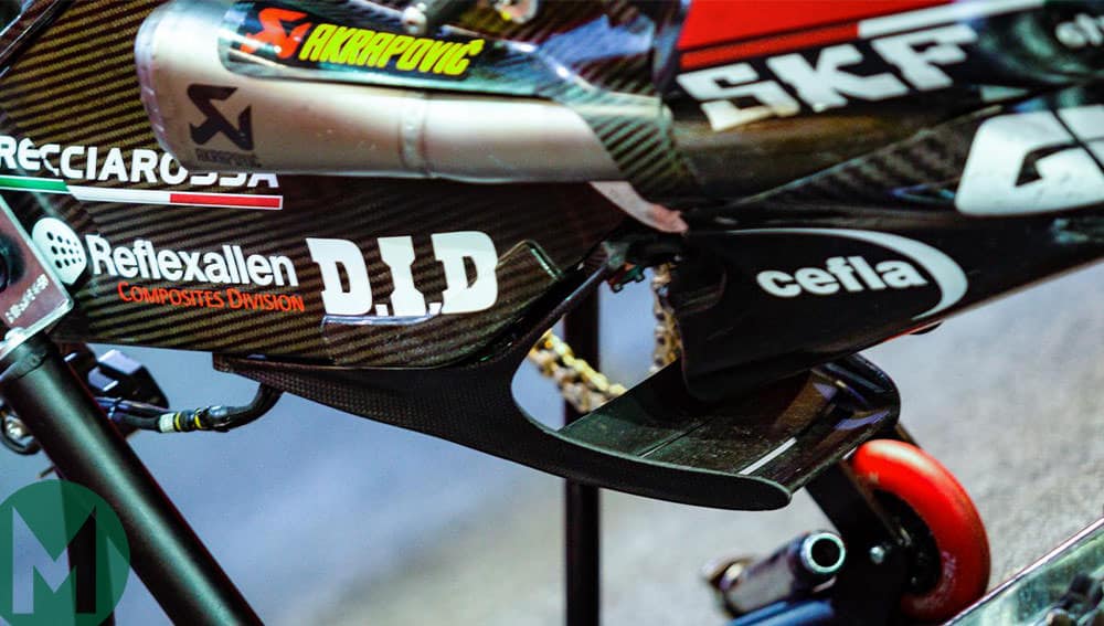 Ducati swingarm motogp