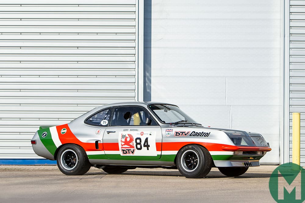 Gerry Marshall's 1971 Vauxhall Firenza saloon car, nicknamed 'Old Nail'
