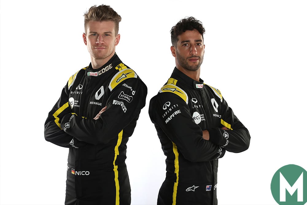 Nico Hulkenberg and Daniel Ricciardo