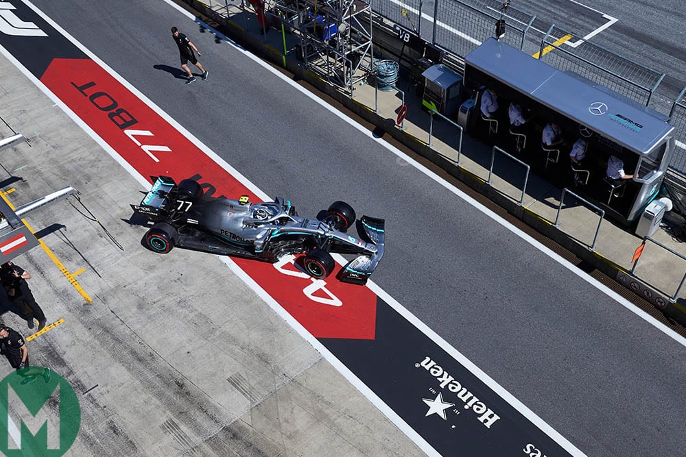 Valtteri Bottas Austrian GP qualifying