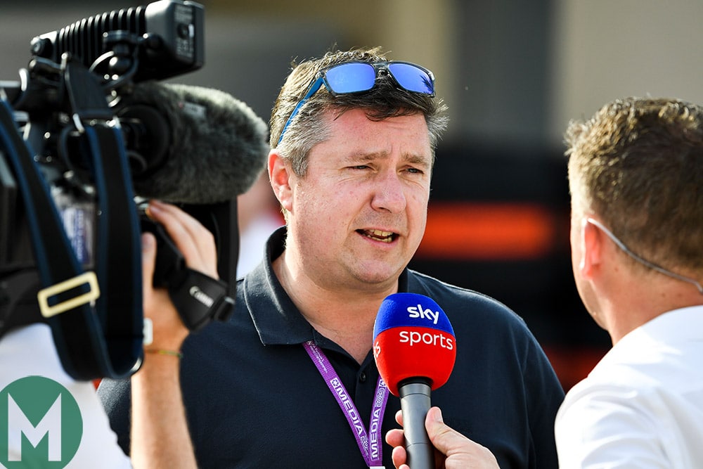 David Croft Sky Sports F1