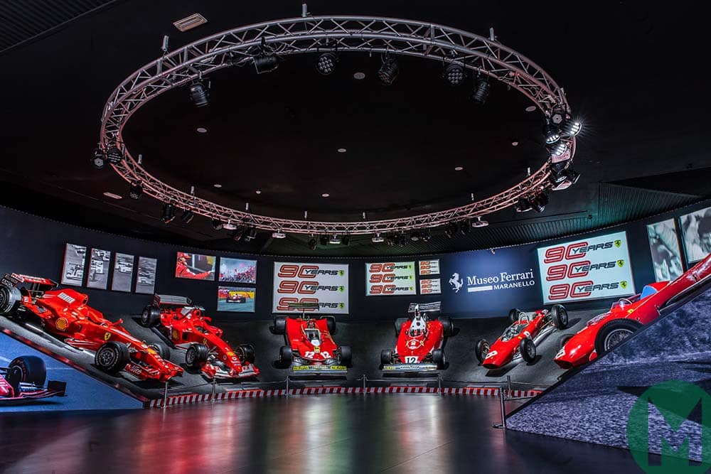 Ferrari 90 Years exhibition