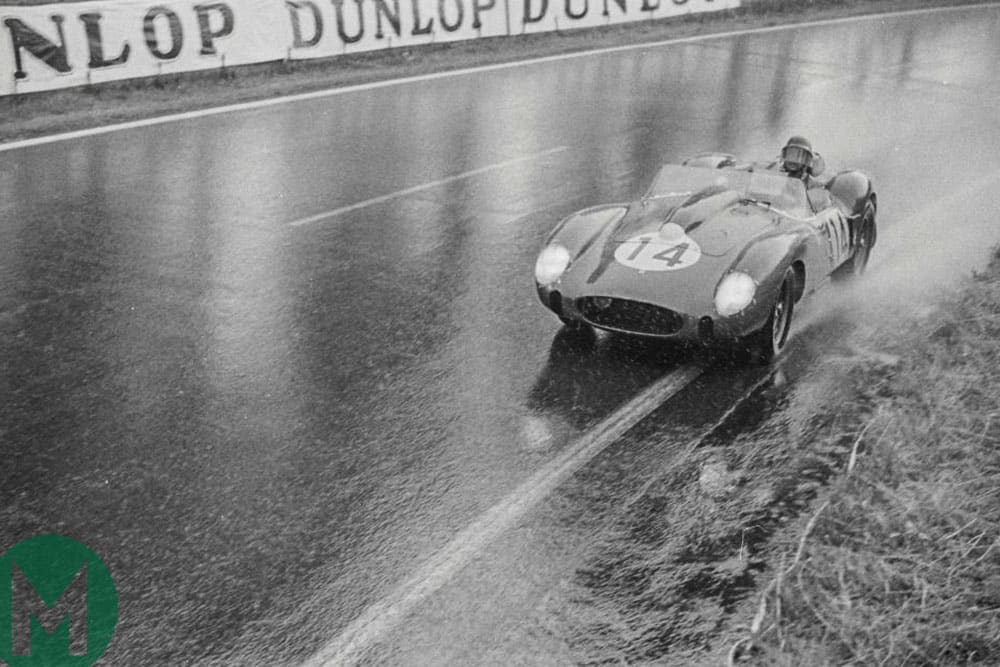 Phil Hill Ferrari at Le Mans in 1958