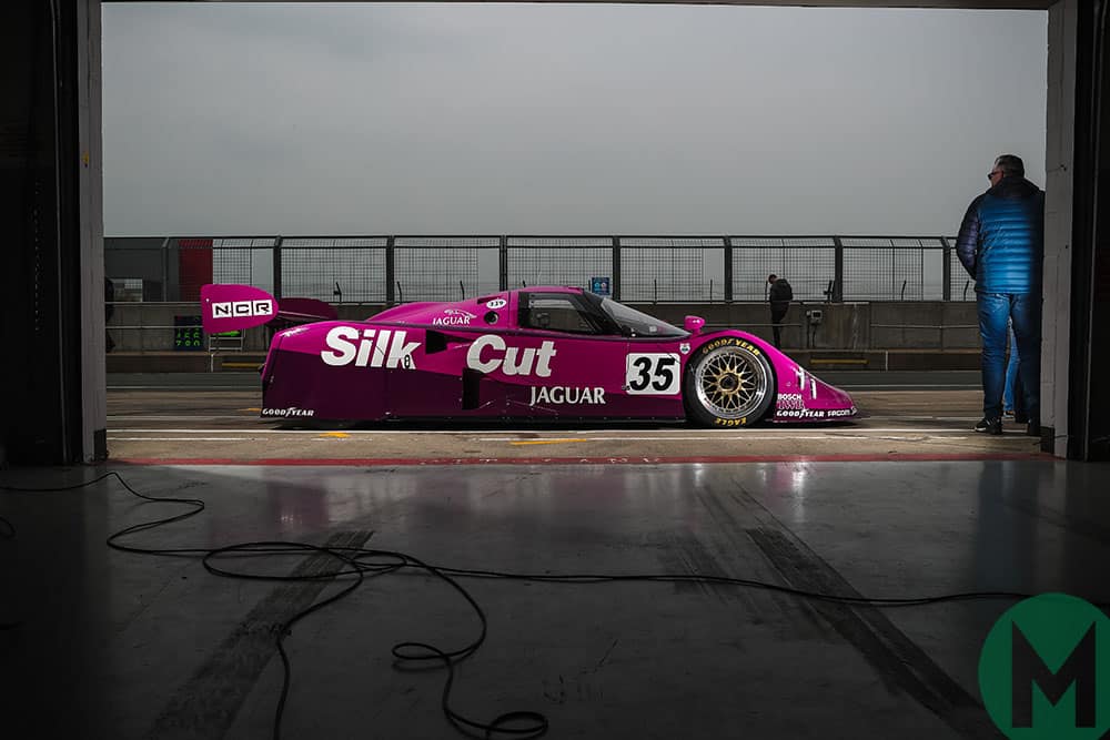 Jaguar XJR-12 side view