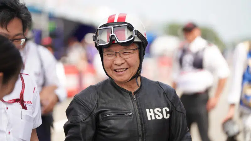 Kunimitsu Takahasi in Assen at Honda demonstration