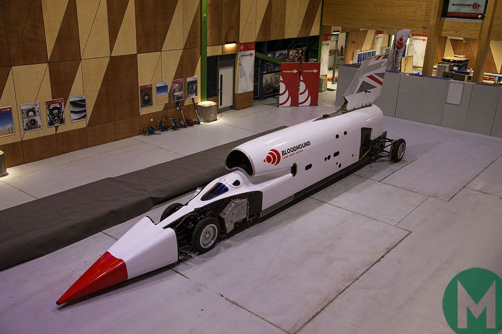 Bloodhound LSR car