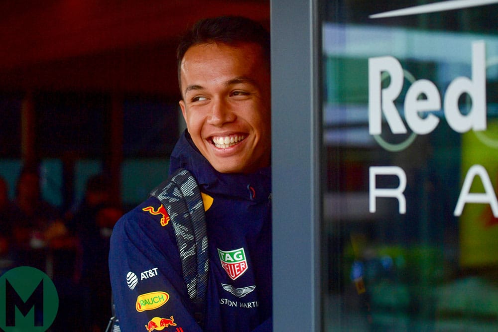 Alexander Albon on the Thursday ahead of the 2019 Belgian Grand Prix