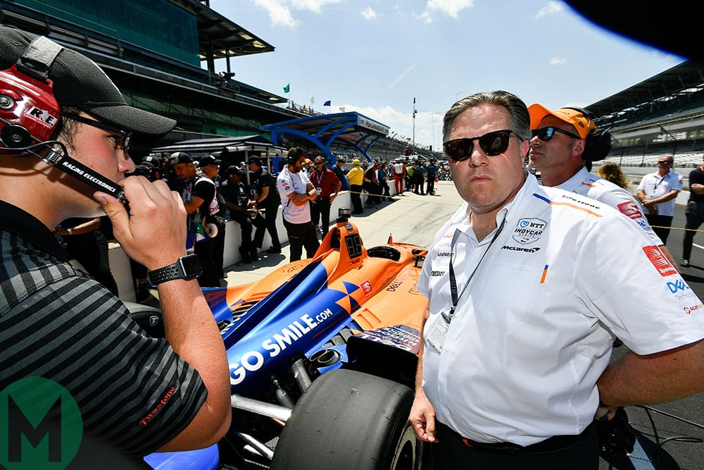 Zak Brown at the 2019 Indianapolis 500