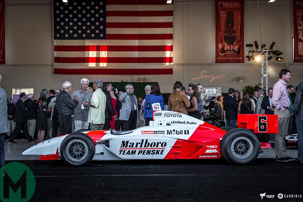 Team Penske's Indianapolis 500 racer at McCall's Motorworks Revival