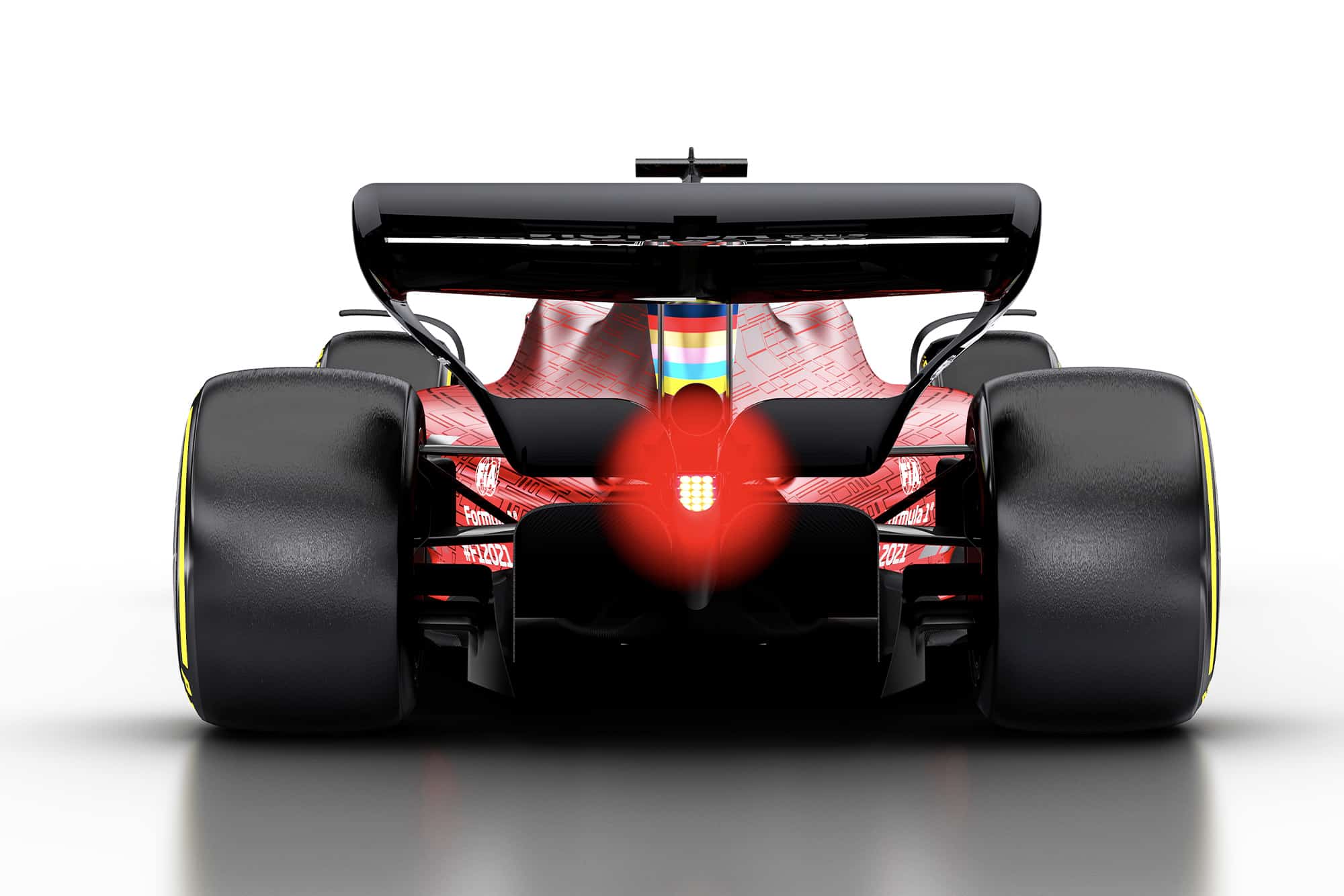 F1 2021 regulation car