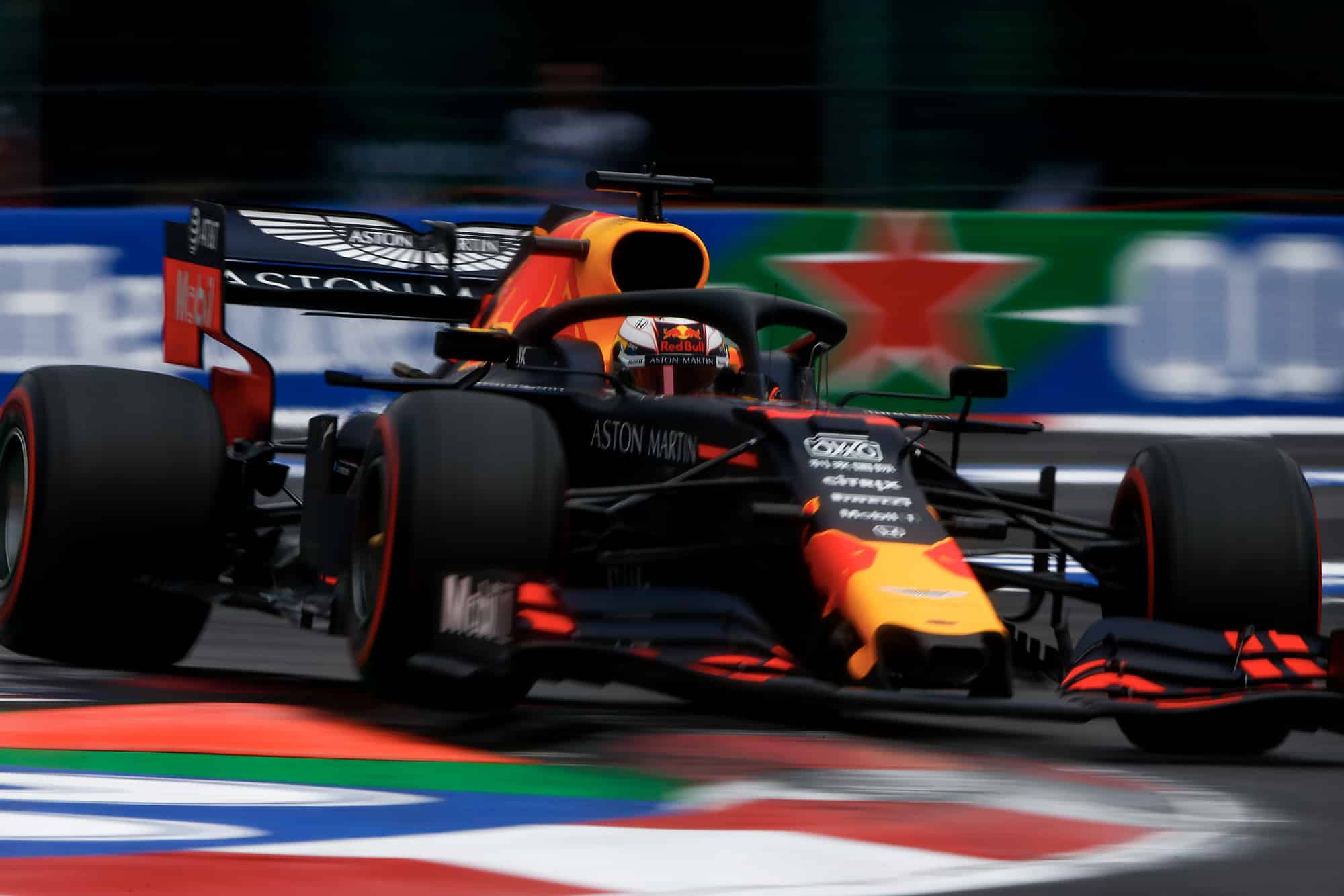 Max Verstappen during qualifying for the 2019 Mexican Grand Prix